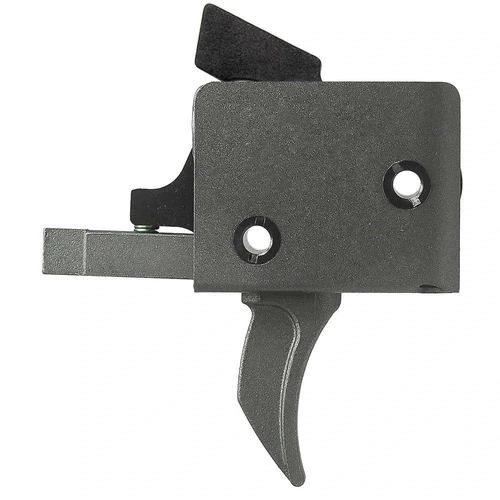 CMC AR15/AR10 Competition Single Stage Drop-in Trigger - CCT Combat Curved– 2.5 lb - Tungsten