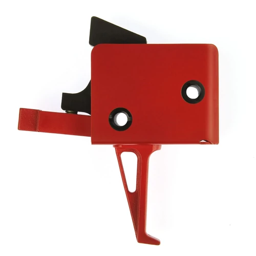 CMC AR15/AR10 Competition Single Stage Drop-in Trigger - Flat – 2.5 lb, Single Stage - Red