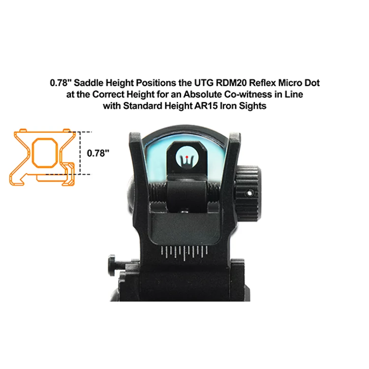 UTG Super Slim RDM20 Absolute Co-witness Mount