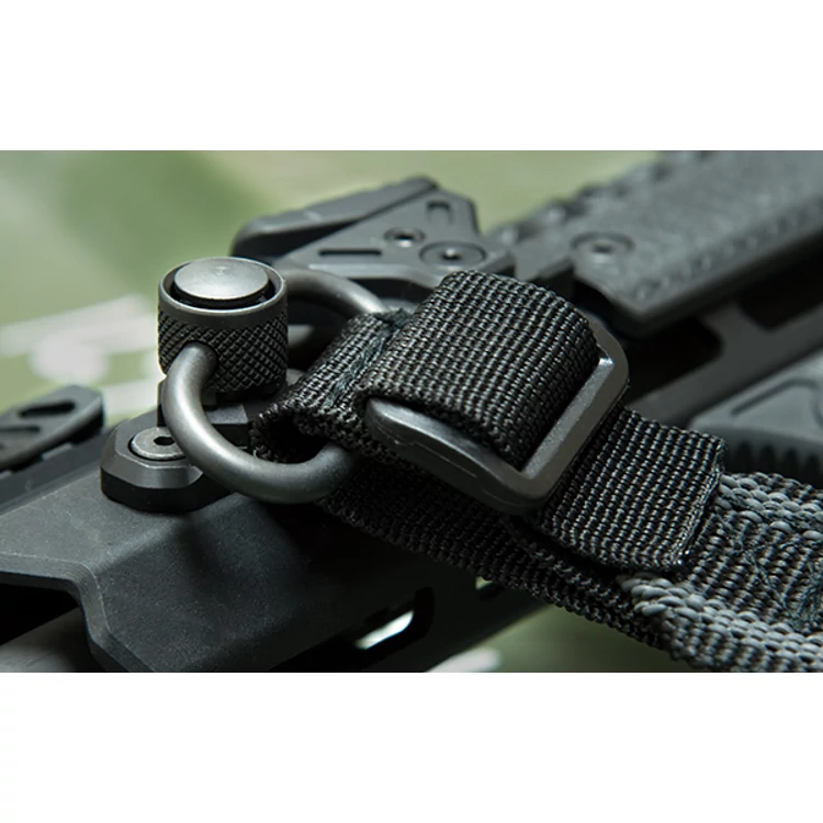 UTG Heavy Duty Push Button QD Sling Swivel with 1.25