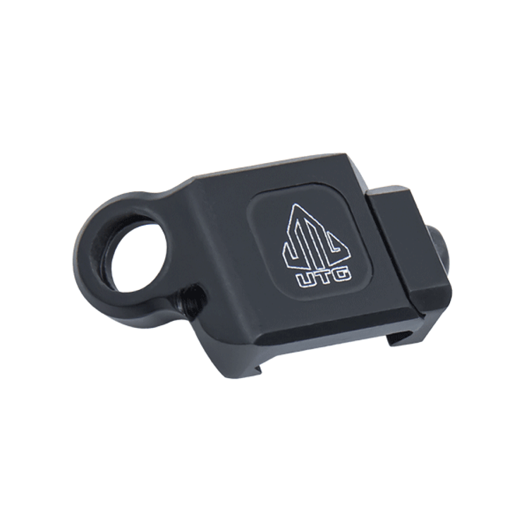 UTG Low-Pro Picatinny-mount Angled QD Sling Swivel Adaptor