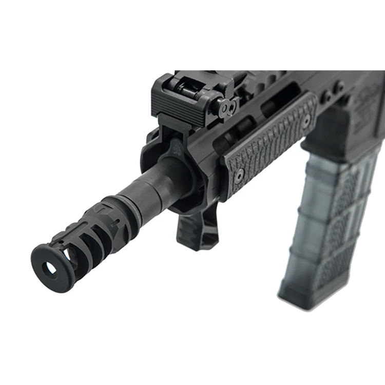 UTG PRO Stubby Muzzle Brake, .223/5.56, 1/2