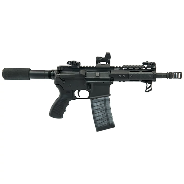 UTG PRO Stubby Muzzle Brake, .223/5.56, 1/2