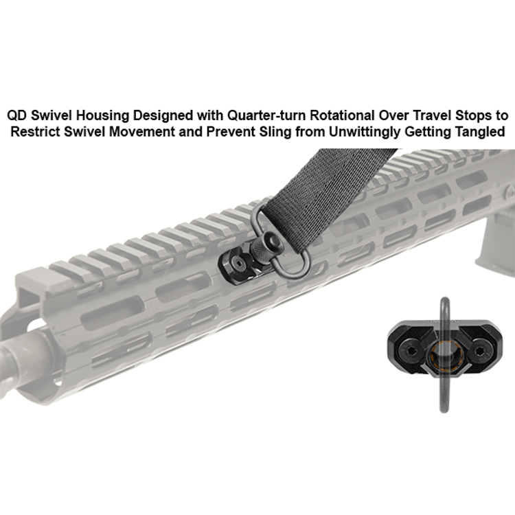 UTG PRO M-LOK Standard QD Sling Swivel Adaptor