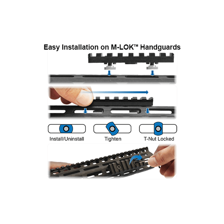 UTG PRO M-LOK Standard QD Sling Swivel Adaptor