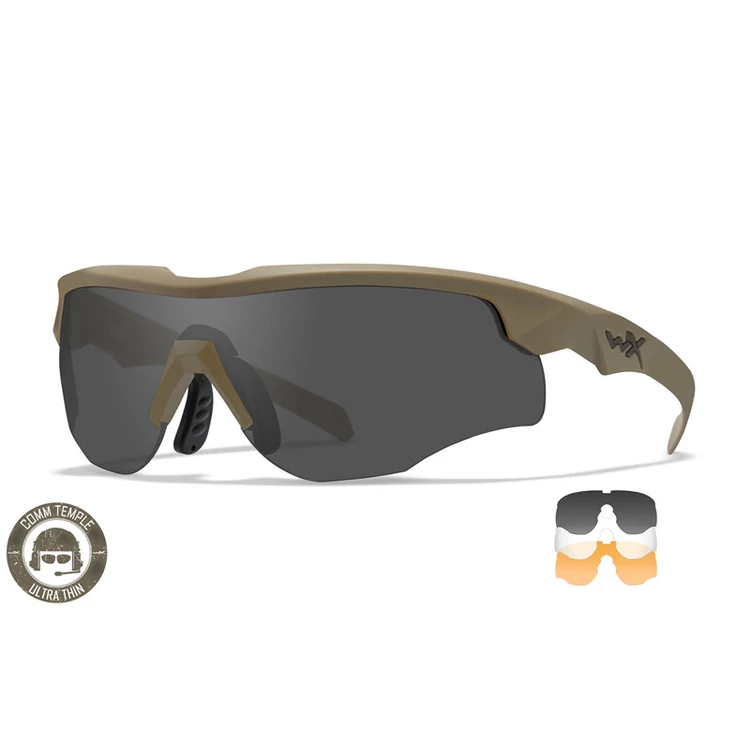 Wiley X Rogue Comm Grey/Clear/Rust Tan kerettel