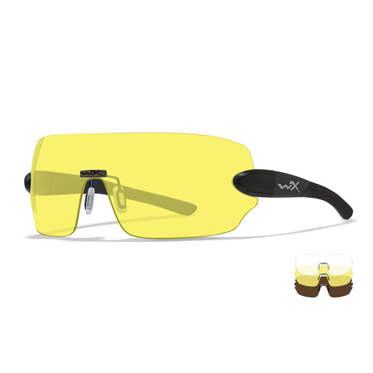 Wiley X DETECTION Clear/Yellow/Copper Matte Black
