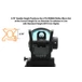 UTG Super Slim RDM20 Absolute Co-witness Mount