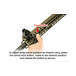 UTG Low-Pro Picatinny-mount Angled QD Sling Swivel Adaptor