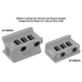 UTG Super Slim Picatinny RMR® Mount 2 in 1 Combo